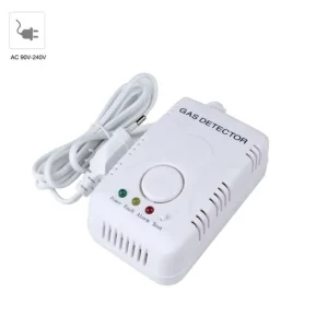 Home Kitchen Combustible Gas Leak and Fire Alarm LPG Natural Gas Leak Detector