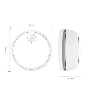 Home Kitchen Smoke Detector Fire Alarm Household Safety Sensor with Anti-Cooking Fume False Alarm GB 4715 CE