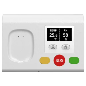 Home SOS Alarm System with Panic Button, Fall Detection, and High-Volume Speaker for Elderly Care
