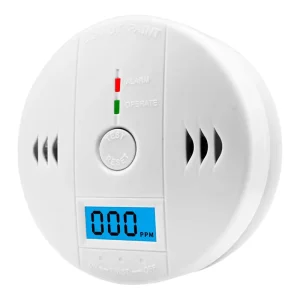Home Safety CO Carbon Monoxide Smoke Gas Sensor Warning Alarm Detector LCD
