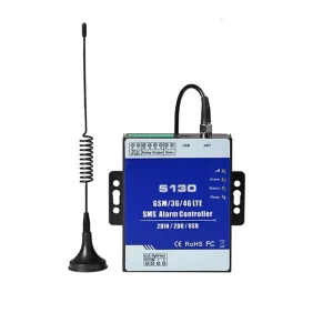 Home Security Alarm System Supplier 2G 4G GSM APP Remote Wireless Control S130 Relay Switch On Off Controller Free Call