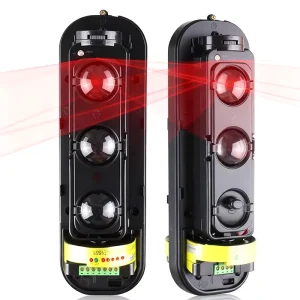 Home Security Infrared Wall Alarm With Intrusion Detection Beam Barrier Detector