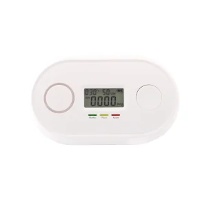 Home Security LCD Carbon Monoxide Detector with Sealed Lithium Battery