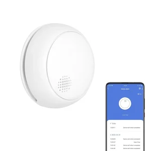 Home Security System Fire Protection Smoke Alarm Mobile Phone App Remote Control Zigbee Smoke Detector