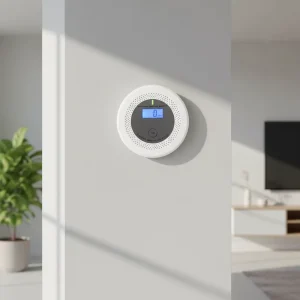 Home Security Voice-Activated Carbon Monoxide Alarm System with Waterproof Lithium Battery 7 Year Life CO Detector