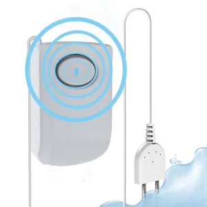 Home Security Water Leak Detector with Cable Sensor