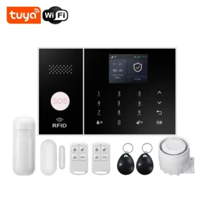 Home Shop Security Preset Mobile Auto Dial Smart Phone Notification Anti Theft GSM WiFi Tuya App Remote Control Alarm Systems