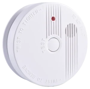 Indoor Smoke Detector Fire Alarm with High-Visibility LED Display