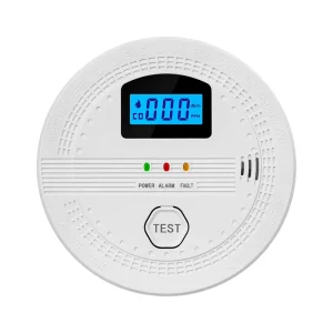 Home Suitable Ceiling Mounted Composite Smoke and Carbon Monoxide Detector with Sound+Flash Alarm and Tamper Alarm