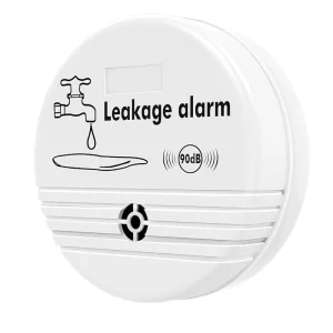 Home Use Water Leakage Alarm Detector Household Water Leak Monitor Drainage Alert Device