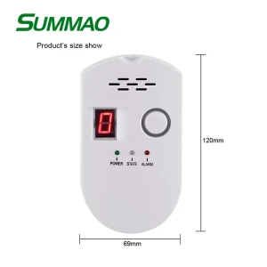 Home and Hotel Liquefied Natural Gas and Combustible Gas Alarm