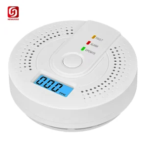 Household Carbon Monoxide Alarm Detector Standalone Ceiling mounted Fire Alarm IP54 Rating High Pitched Siren DC3V LED Indicator