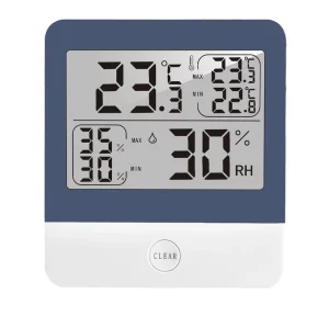Household Digital Indoor Thermometer Hygrometer with Weather Station and Alarm Clock