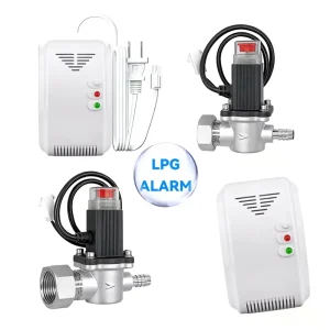 Household EX LPG Gas Detector, ABS Methane and Propane Kitchen Alarm System
