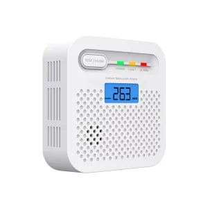 Household Interconnected Smart Wireless CO Alarm with Audio-Visual Alert
