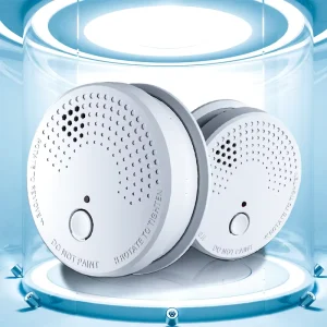Household Smoke Alarm with Alkaline Replaceable Battery BSI Certificate Stand Alone Smoke Alarm