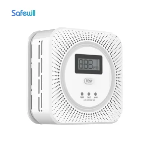 Household Wall Mounted LPG Natural Gas Leak Detector Alarm For Home Detector Monoxido De Carbono Gas