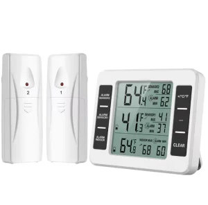 Household Wireless Refrigerator Thermometer Alarm