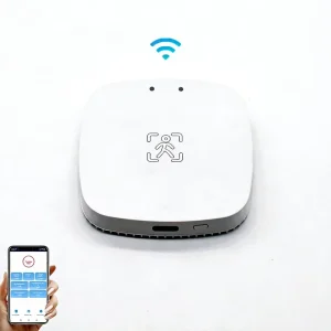 Human Presence Sensor WiFi Infrared Wall Mounted Breath Sensor Motion Detector