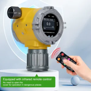IECEx Certified Fixed Industrial Commercial Smart Gas Detector Co Co2 O2 Ozone Ammonia Nh3 Toxic Gas Leak Detector Alarm