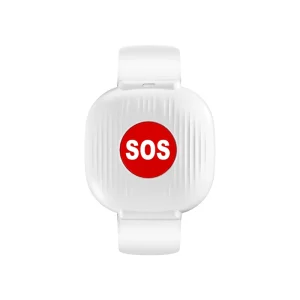 IP65 Wireless Emergency Panic Button with SOS Bracelet, Caregiver Pager Watch and Fall Alert