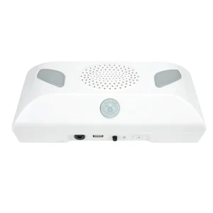 IP65 sound and light Alarm with Microwave and Infrared Sensor audio &visual Alarm with siren and strobe light for outdoor