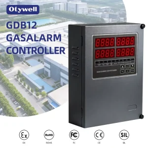 IP66 Waterproof Gas Alarm Control Unit with Sound and Light Alarm for Gas Safety Monitoring
