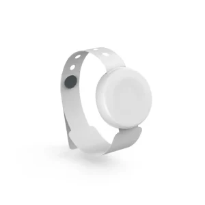 IP67 Push-Button BLE iBeacon Bluetooth Tracker Wristband with NFC and Accelerometer Sensor