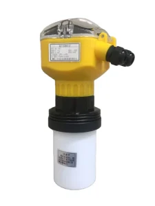 IP68 Ultrasonic Level Sensor and Transmitter, 50m Range, 0.2% Accuracy, ABS