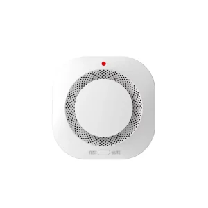 Independent Fire Alarm Smoke Detector AA Battery Operated Photoelectric Smoke Detector