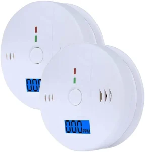 Independent LCD Display CO Alarm Sensor Carbon Monoxide Alarm Detector High Sensitive Warning