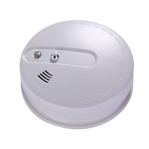 Independent Photoelectric Smoke and Heat Alarm with 9V Battery for Fire Alarm Systems