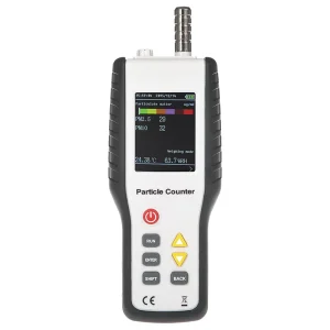 Indoor Air Quality Monitor PM2.5 PM1.0 PM10 DM108 Gas Detector Dust Particle Counter with Alarm