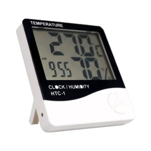 Indoor Digital Alarm Clock Temperature and Humidity Meter