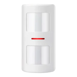Indoor Dual Infrared Motion Sensor Alarm Detector with Long-Range Security Monitoring