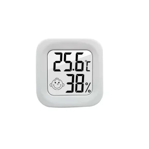 Indoor Room LCD Electronic Temperature Humidity Meter Digital Thermometer Hygrometer Weather Station Alarm