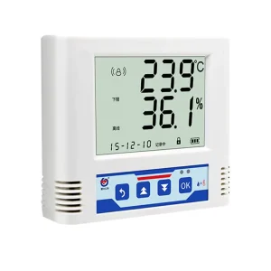 Indoor Room LCD Temperature Humidity Meter Digital Thermometer Hygrometer with Alarm
