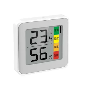 Indoor Thermohygrometer with High Temperature Heat Index Alarm, Model 6222A IP55