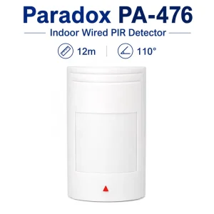 Indoor Wired PIR Motion Detector Infrared Sensor for Home Security Alarm Systems