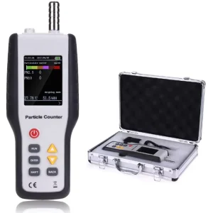 Indoor air Quality Monitor Pm2.5 Laser Pm1.0 Pm10 Detector Dm108 Analyzer Gas Detector Dust Particle Counter Alarm
