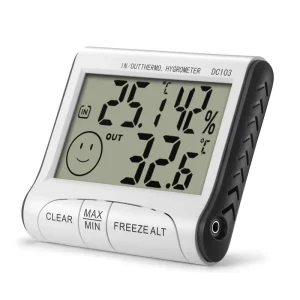 Indoor and Outdoor Temperature and Humidity Meter