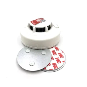 Inductive Ceiling-Mounted Plastic Smoke Alarm