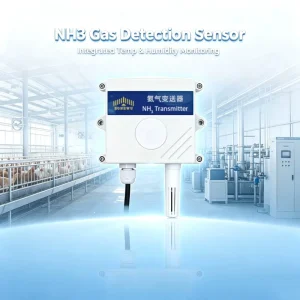 Industrial 3 in 1 Ammonia Transmitter RS485 Modbus RTU Custom 0 50 100 200ppm for Agriculture Workshop