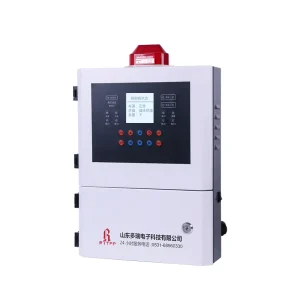 Industrial 99-Channel Gas Control Panel with RS485 Input, LCD Display, and Multi-Channel Combustible and Toxic Gas Alarm Controller