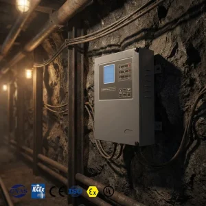 Industrial Combustible Gas Alarm Controller with LCD Display for Mine Safety Detection