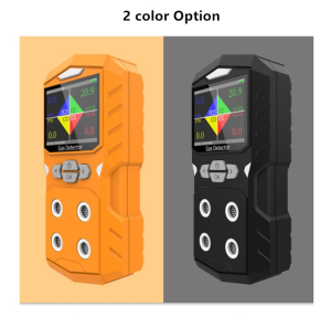 Industrial Explosion-Proof 4-Gas Leak Detector for O2 H2S CO