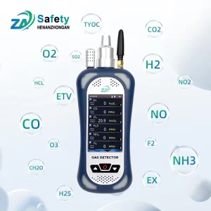 Industrial Explosive Poisonous Confined Space O2 Lead-Free Oxygen Sensor 6 Gas Multigas Portable Gas Detector