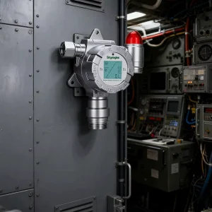 Industrial Fixed Combustible Gas Detector Wall Mounted Methane CH4 Leak Alarm for Mining Safety (4 20mA Output)
