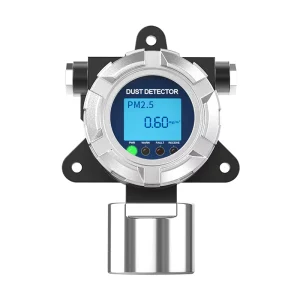 Industrial Fixed Dust Concentration Detector PM2.5 Particulate Monitoring Alarm for Workshop and Feed Mill