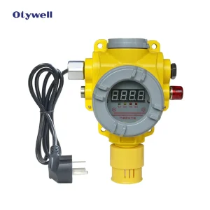 Industrial Fixed Wireless Gas Leak Detector Wall-Mounted Gas Monitor 4G 5G Remote Transmission IP66